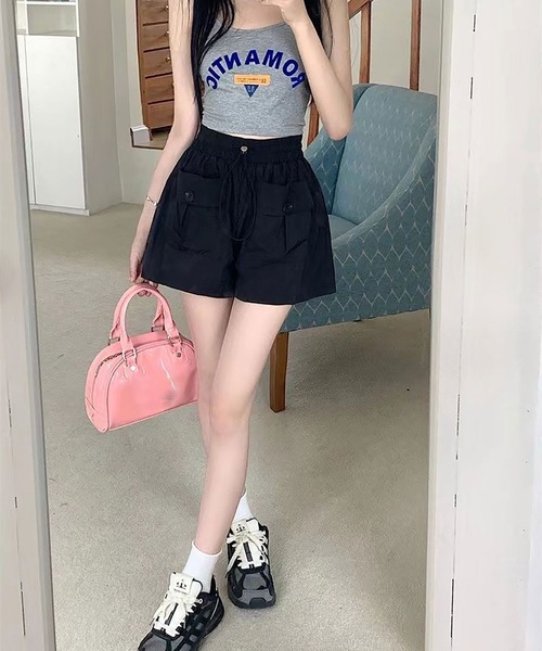 NinaetLina(ニナエリナ)の「ショートパンツ(その他パンツ・レディース・ブラック/ベージュ/チャコール・S/M/L)」の19枚目の写真