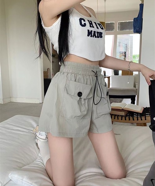 NinaetLina(ニナエリナ)の「ショートパンツ(その他パンツ・レディース・ブラック/ベージュ/チャコール・S/M/L)」の17枚目の写真