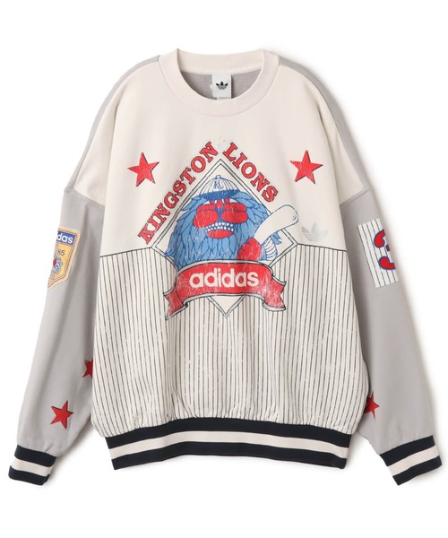 adidas ARCHIVE BASEBALL SWEATSHIRT / アディダス アーカイブ ベース