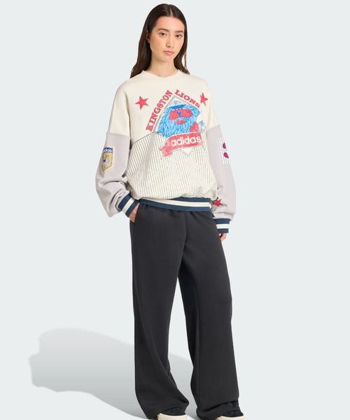 adidas ARCHIVE BASEBALL SWEATSHIRT / アディダス アーカイブ ベース