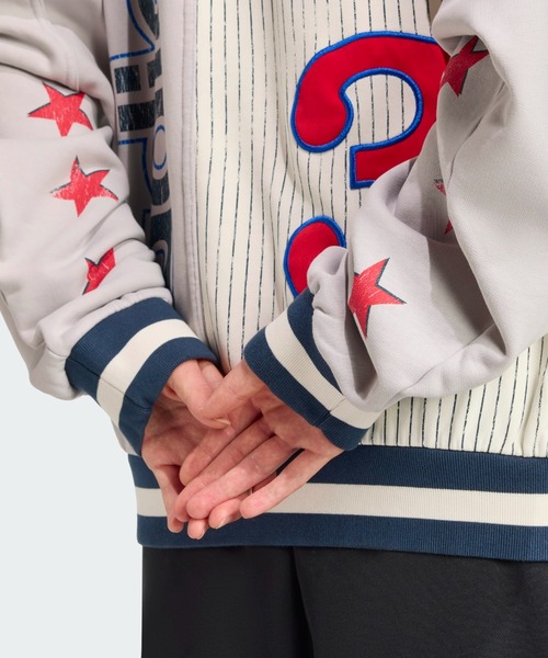 adidas ARCHIVE BASEBALL SWEATSHIRT / アディダス アーカイブ ベース