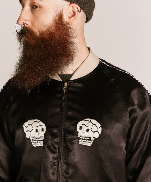 schott（ショット）の「Schott/ショット/RAYON SUKA JACKET/レーヨン