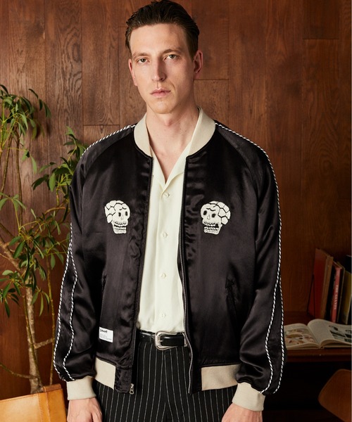 Schott ANGEL SATIN SKA JACKET/スカジャン/レーヨン Schott ANGEL