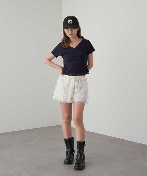 RAY CASSIN（レイカズン）の「エンジニアミドルブーツ（ブーツ・レディース・ブラウン/ブラック・36/37/38）」の12枚目の写真