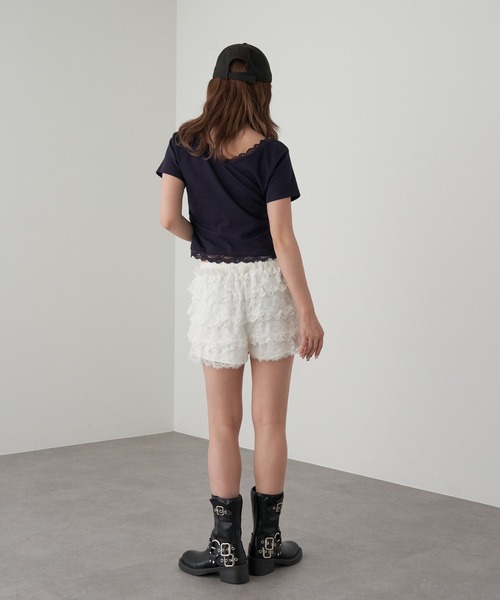 RAY CASSIN（レイカズン）の「エンジニアミドルブーツ（ブーツ・レディース・ブラウン/ブラック・36/37/38）」の14枚目の写真