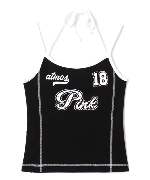 atmos pink（アトモスピンク）の「atmos pink Halter Neck Camisole / アトモス ピンク ホルター ネック キャミソール（キャミソール・レディース・ブラック/ホワイト/ピンク・FREE）」の6枚目の写真