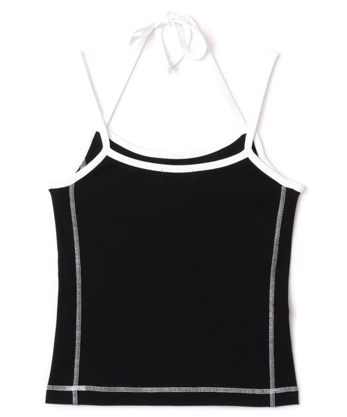 atmos pink（アトモスピンク）の「atmos pink Halter Neck Camisole / アトモス ピンク ホルター ネック キャミソール（キャミソール・レディース・ブラック/ホワイト/ピンク・FREE）」の10枚目の写真