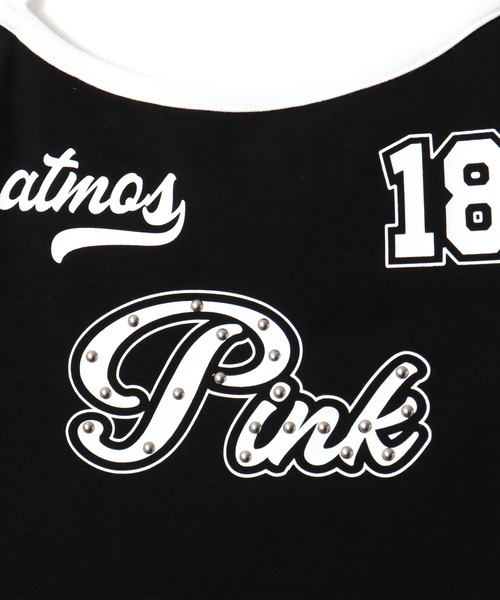 atmos pink（アトモスピンク）の「atmos pink Halter Neck Camisole / アトモス ピンク ホルター ネック キャミソール（キャミソール・レディース・ブラック/ホワイト/ピンク・FREE）」の8枚目の写真
