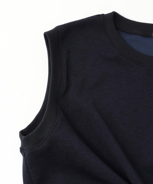 DRESSLAVE(ドレスレイブ)の「hem twist pullover(ヘムツイストプルオーバー)(Tシャツ/カットソー・レディース・ネイビー/ホワイト・38)」の12枚目の写真