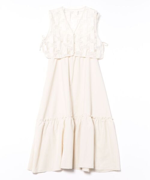 mmichありがとうございます！ 美品 pheeta ベスト ワンピース レースベストワンピース / XXS-S | mim