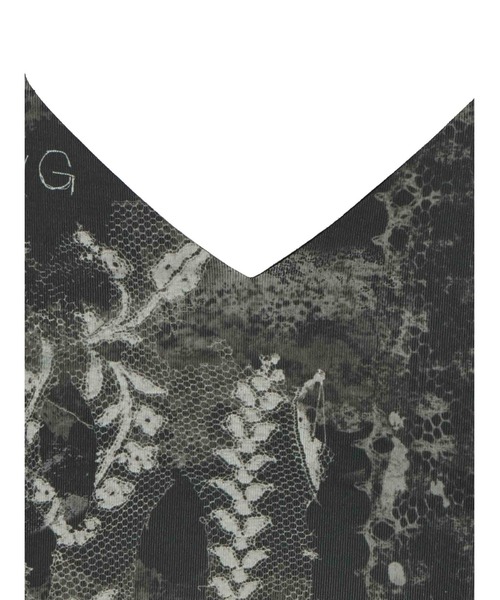 セール】MEDI TROMPE L'OEIL LACE PRINT BRA TOP（キャミソール