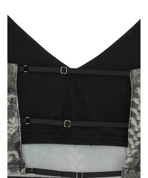 MEDI TROMPE L’OEIL LACE PRINT BRA TOP ■ セール】MEDI TROMPE L'OEIL LACE PRINT BRA TOP（キャミソール