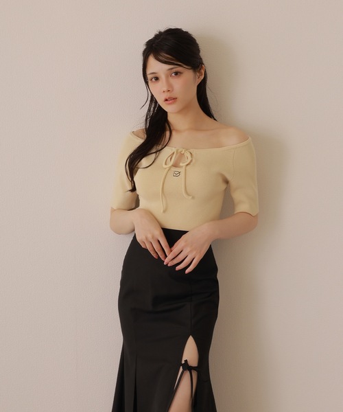 スカート Ribbon mermaid skirt m black M size Ribbon mermaid skirt Black