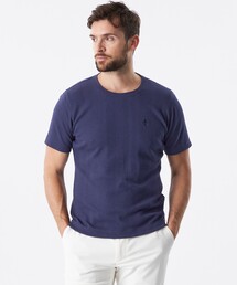 EPOCA UOMO（エポカウォモ）の「ランダムワッフルストライプカットソー（Tシャツ/カットソー）」