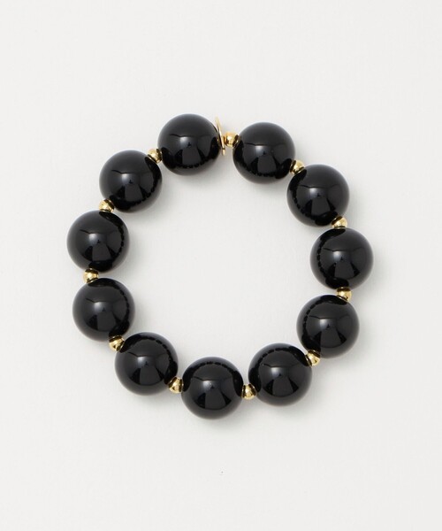 Scrunchie is Back(スクランチーイズバック)の「<Scrunchie is back>ScrIB round bracelet(ヘアゴム・レディース・ホワイト/レッド/ブラック・FREE)」の1枚目の写真