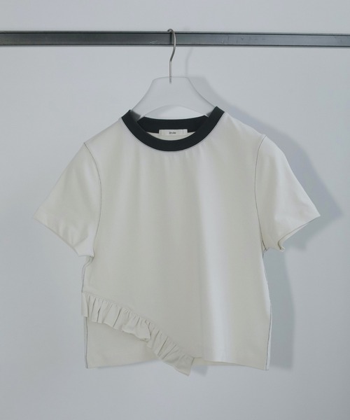 アンヌーク　anuke Compact Frill T-shirtsトップス セール】Compact Frill T-shirts（Tシャツ/カットソー）｜anuke