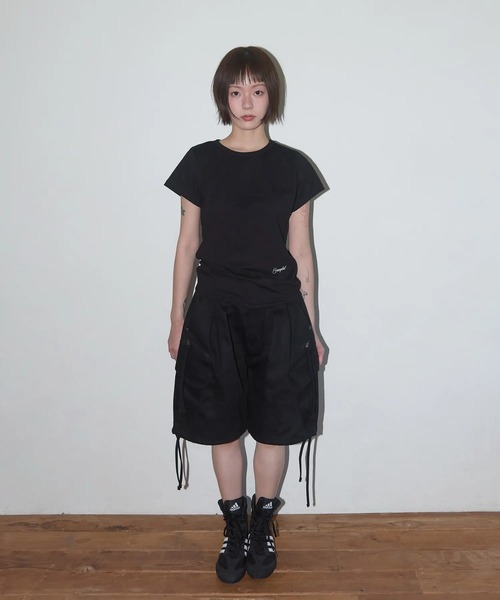 FANCY CLUB（ファンシークラブ）の「【日本未発売/WEB限定】FANCY CLUB(ファンシークラブ)/エンジェル クロップド 半袖 Tシャツ/Rebirth Of Heaven Crop Tee（Tシャツ/カットソー・レディース・グレー/ブルー/ブラック・FREE）」の6枚目の写真