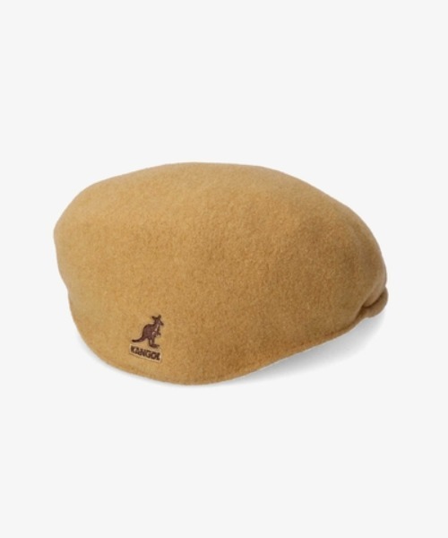 KANGOL（カンゴール）の「KANGOL/カンゴール WOOL 504（ハンチング/ベレー帽・レディース・グレー/ブラウン系その他/ブラック/ホワイト・L/M）」の4枚目の写真