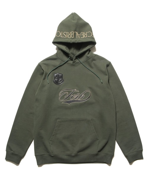 F.C.Real Bristol（エフシーレアルブリストル）の「LETTERED SWEAT HOODIE（パーカー・メンズ・ブラック/ライトブルー/グリーン/ネイビー・SMALL/MEDIUM/LARGE/X-LARGE/XX-LARGE）」の3枚目の写真