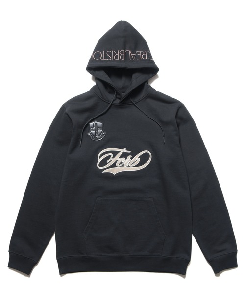 F.C.Real Bristol（エフシーレアルブリストル）の「LETTERED SWEAT HOODIE（パーカー・メンズ・ブラック/ライトブルー/グリーン/ネイビー・SMALL/MEDIUM/LARGE/X-LARGE/XX-LARGE）」の2枚目の写真
