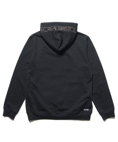 F.C.Real Bristol（エフシーレアルブリストル）の「LETTERED SWEAT HOODIE（パーカー・メンズ・ブラック/ライトブルー/グリーン/ネイビー・SMALL/MEDIUM/LARGE/X-LARGE/XX-LARGE）」の7枚目の写真