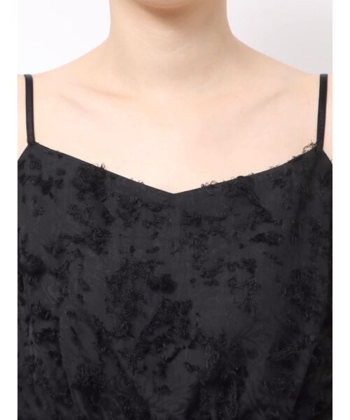 LAGUNAMOON（ラグナムーン）の「カットジャガードキャミソール（キャミソール・レディース・ブラック/アイボリー・FREE）」の14枚目の写真