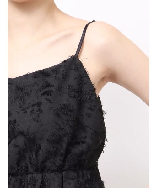 LAGUNAMOON（ラグナムーン）の「カットジャガードキャミソール（キャミソール・レディース・ブラック/アイボリー・FREE）」の15枚目の写真