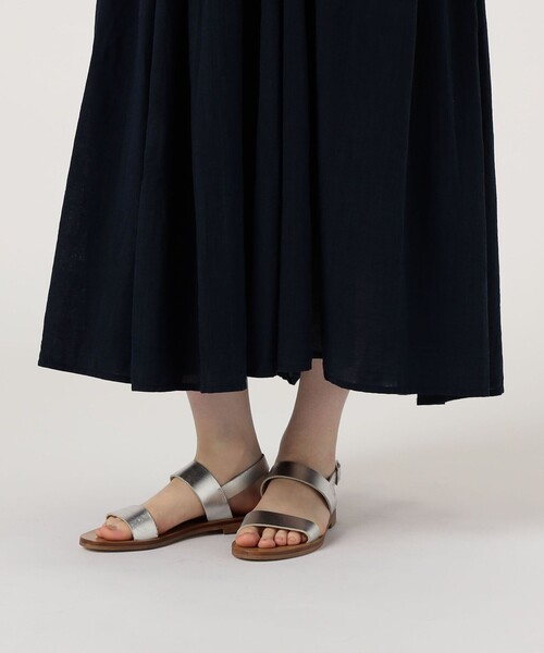美品BESS NIELSEN Khadi and Coリネンギャザーワンピース Khadi and Co NAGAR ギャザーワンピース（ワンピース）｜KHADI