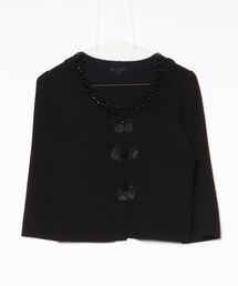 トゥービーシック☆未使用保管品　ベージュラビットポンポン　ポンチョ トゥービーシック☆未使用保管品 ベージュラビットポンポン ポンチョ