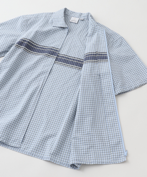 Gramicci(グラミチ)の「GRAMICCI / グラミチ ZIP UP WAVE SHIRT(シャツ/ブラウス・メンズ・ブルー系その他・MEDIUM/LARGE)」の5枚目の写真