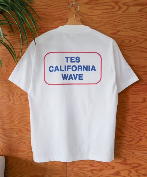 The Endless Summer（エンドレスサマー）の「【WEB / FLAG SHOP限定】ORGANIC COTTON CALIFORNIA T-SHIRT /オーバーサイズ・半袖T（Tシャツ/カットソー・メンズ・A/C/D/E/B・MEDIUM/LARGE/X-LARGE）」の2枚目の写真