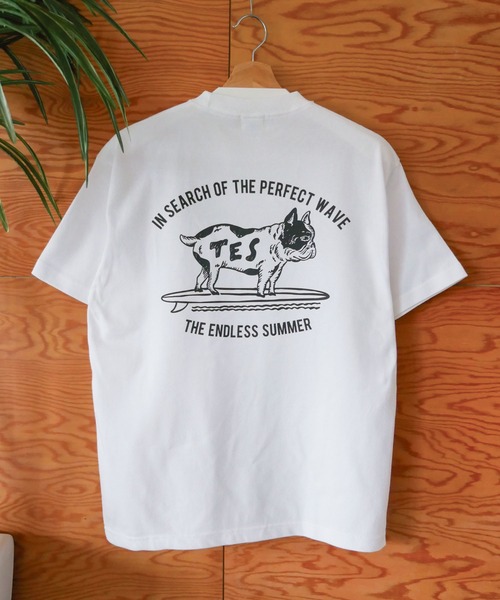 The Endless Summer（エンドレスサマー）の「【WEB / FLAG SHOP限定】ORGANIC COTTON CALIFORNIA T-SHIRT /オーバーサイズ・半袖T（Tシャツ/カットソー・メンズ・A/C/D/E/B・MEDIUM/LARGE/X-LARGE）」の5枚目の写真