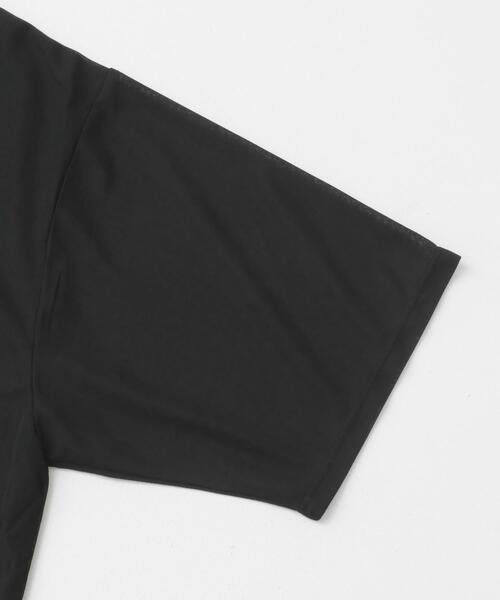 ITEMS URBANRESEARCH(アイテムズ アーバンリサーチ)の「シアー半袖Tシャツ(Tシャツ/カットソー・レディース・ブルー/ホワイト/ブラック・FREE)」の14枚目の写真