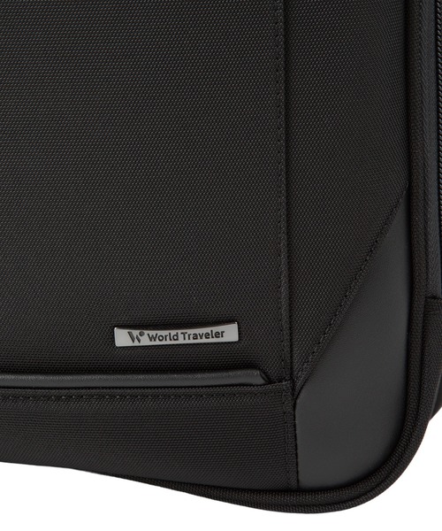 World Traveler（ワールドトラベラー）の「クラトス A4サイズ収納可能 14inchPC収納 ２気室 65332（ビジネスバッグ・メンズ・ブラック・FREE）」の10枚目の写真