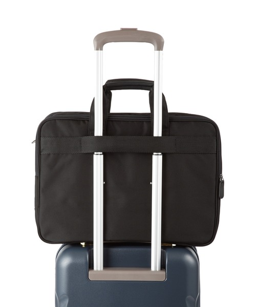 World Traveler（ワールドトラベラー）の「クラトス A4サイズ収納可能 14inchPC収納 ２気室 65332（ビジネスバッグ・メンズ・ブラック・FREE）」の12枚目の写真