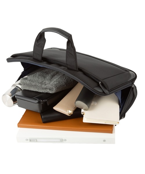 World Traveler（ワールドトラベラー）の「クラトス A4サイズ収納可能 14inchPC収納 ２気室 65332（ビジネスバッグ・メンズ・ブラック・FREE）」の18枚目の写真