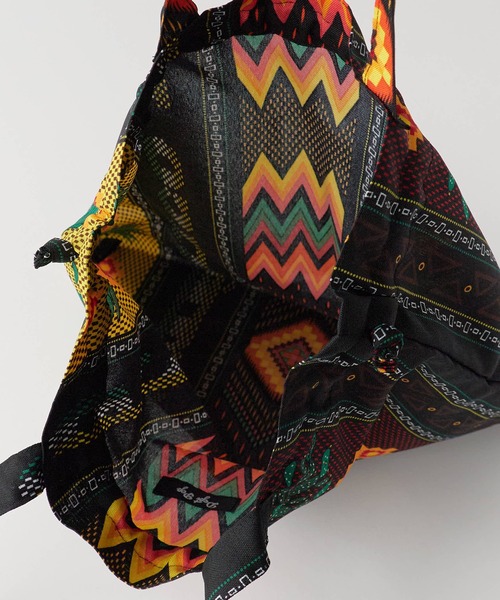 ROOPTOKYO(ループトウキョウ)の「Dept Pop/デプトポップ MEXICAN PATTERN BAG トートバッグ(トートバッグ・レディース・ピンク系2/イエロー系1/イエロー系2/ピンク系1・FREE)」の12枚目の写真