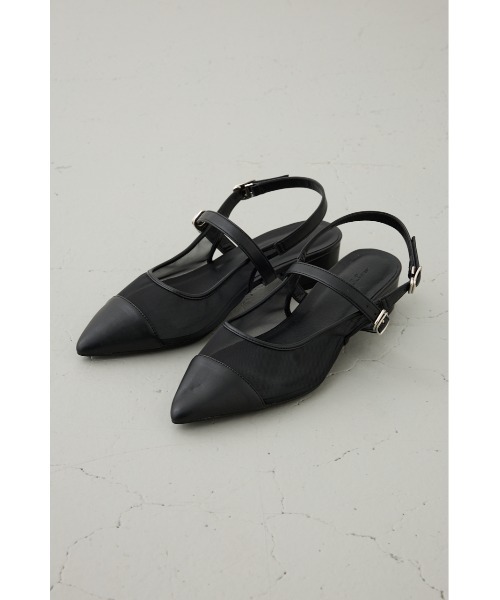 AZUL by moussy（アズールバイマウジー）の「ベルテッドシアーパンプス（パンプス・レディース・ブラック/ブラウン系その他・SMALL/MEDIUM/LARGE）」の2枚目の写真