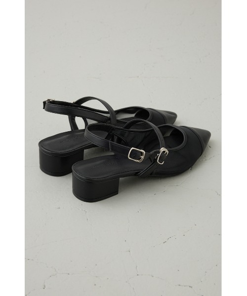 AZUL by moussy（アズールバイマウジー）の「ベルテッドシアーパンプス（パンプス・レディース・ブラック/ブラウン系その他・SMALL/MEDIUM/LARGE）」の8枚目の写真