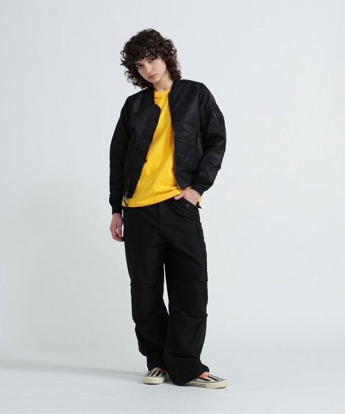 AVIREX（アヴィレックス）の「《直営店限定》NYLON/COTTON M-65 FATIGUE PANTS/ナイロンコットン M-65ファティーグパンツ（カーゴパンツ・レディース・グリーン系カモフラージュ/ブラック/オリーブ・S/M）」の12枚目の写真