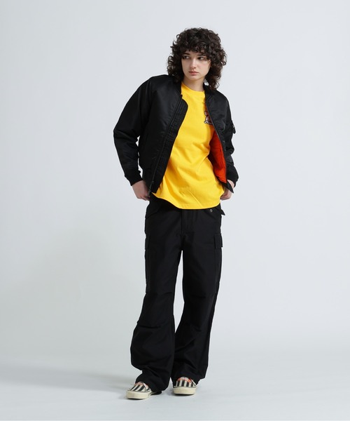 AVIREX（アヴィレックス）の「《直営店限定》NYLON/COTTON M-65 FATIGUE PANTS/ナイロンコットン M-65ファティーグパンツ（カーゴパンツ・レディース・グリーン系カモフラージュ/ブラック/オリーブ・S/M）」の13枚目の写真