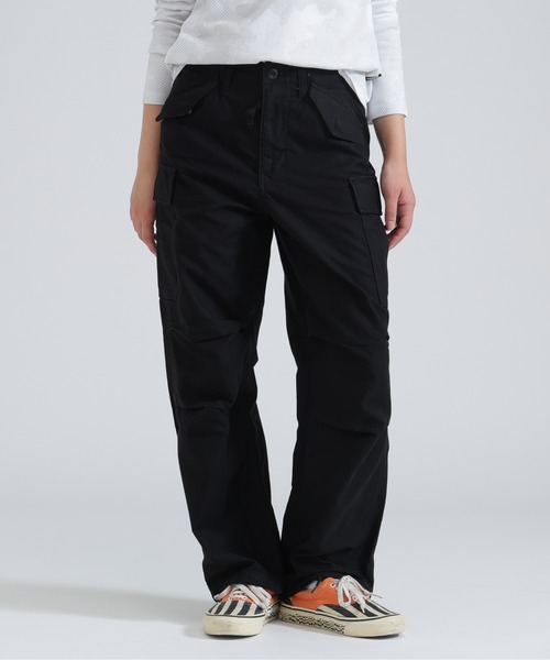 AVIREX(アヴィレックス)の「《直営店限定》NYLON/COTTON M-65 FATIGUE PANTS/ナイロンコットン M-65ファティーグパンツ(カーゴパンツ・レディース・グリーン系カモフラージュ/ブラック/オリーブ・S/M)」の19枚目の写真