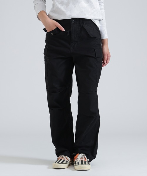 AVIREX(アヴィレックス)の「《直営店限定》NYLON/COTTON M-65 FATIGUE PANTS/ナイロンコットン M-65ファティーグパンツ(カーゴパンツ・レディース・グリーン系カモフラージュ/ブラック/オリーブ・S/M)」の20枚目の写真