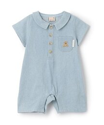 a*n様 新品 ロンパース ブルー 80 ロンパース（ブルー・ネイビー/青色系）ファッション通販 - ZOZOTOWN