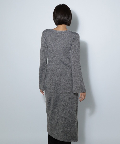 PAGEBOY（ページボーイ）の「ニットカーデワンピース（ワンピース・レディース・ブラック/グレー/オフホワイト・FREE）」の14枚目の写真