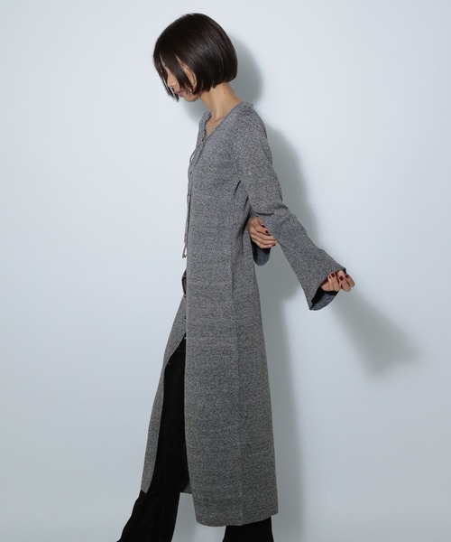PAGEBOY（ページボーイ）の「ニットカーデワンピース（ワンピース・レディース・ブラック/グレー/オフホワイト・FREE）」の15枚目の写真