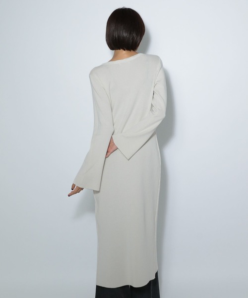 PAGEBOY（ページボーイ）の「ニットカーデワンピース（ワンピース・レディース・ブラック/グレー/オフホワイト・FREE）」の20枚目の写真