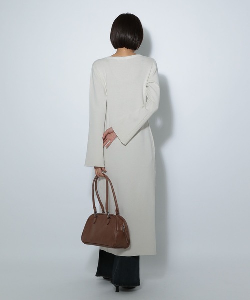 PAGEBOY（ページボーイ）の「ニットカーデワンピース（ワンピース・レディース・ブラック/グレー/オフホワイト・FREE）」の17枚目の写真