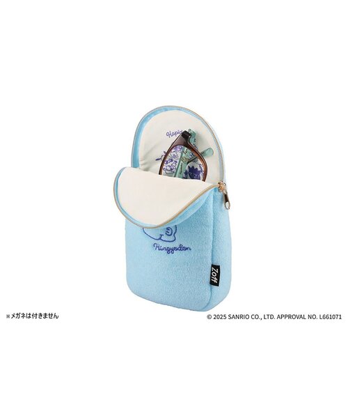 Zoff｜はぴだんぶい メガネ・サングラスケース｜化粧ポーチ ｜可愛い