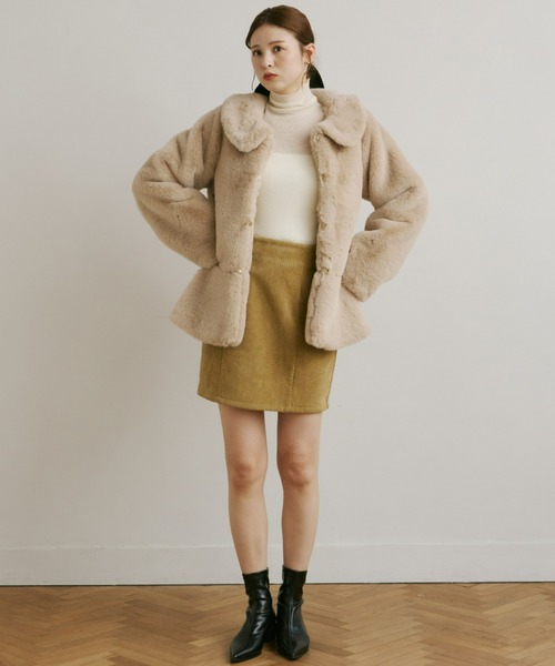 Olu.(オルドット)の「ポインテッドトゥブーツ(ブーツ・レディース・ブラック/キャメル・37/39/35)」の3枚目の写真